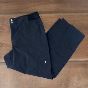 - NWT St. John’s Bay Active Quick Dry Black Straight Leg Cargo Pant Sz. XL…